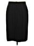 Escada Solid Black Wool Skirt Size EU 42 / US 12 - photo 2