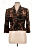 Joseph Ribkoff Print Brown Blazer Size 14 - photo 1