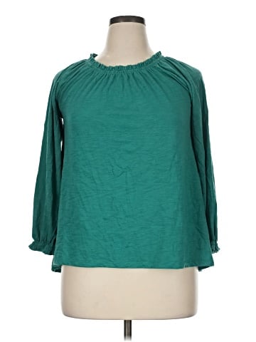 Old Navy 3/4 Sleeve Blouse (view 1)