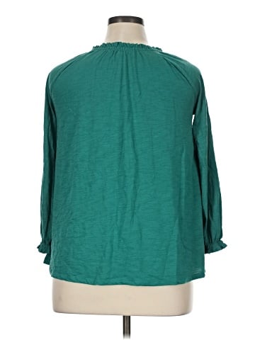 Old Navy 3/4 Sleeve Blouse (view 2)