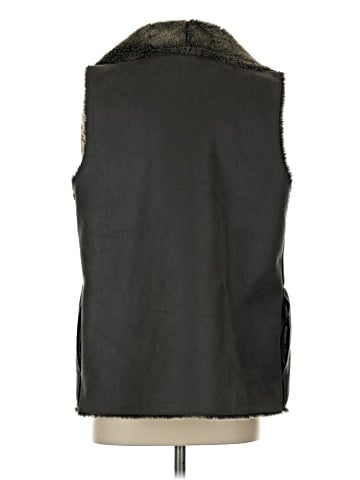 Velvet Faux Fur Vest (view 2)