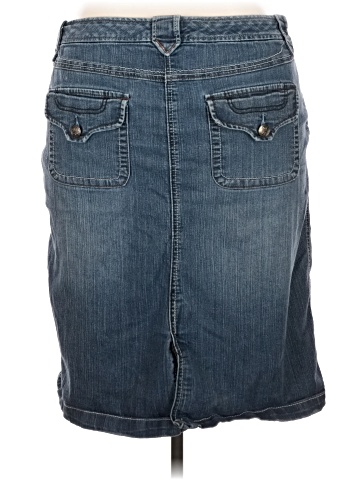 Faded Glory Denim Skirt (view 2)