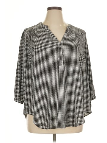 Torrid 3/4 Sleeve Blouse (view 1)