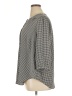 Torrid 100% Polyester Houndstooth Gray 3/4 Sleeve Blouse Size 1X Plus (1) - photo 5