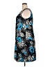 I.N. Studio Graphic Blue Cocktail Dress Size 18 - photo 5