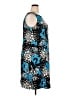 I.N. Studio Graphic Blue Cocktail Dress Size 18 - photo 4