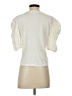 Intermix Ivory Short Sleeve Top Size S - photo 2