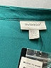 Avenue 100% Polyester Teal 3/4 Sleeve Blouse Size 26 - 28 Plus - photo 7