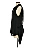 Forever 21 Black Sleeveless Button-Down Shirt Size M - photo 5
