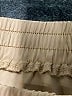 Unbranded 100% Polyester Solid Tan Casual Skirt Size XL - photo 4