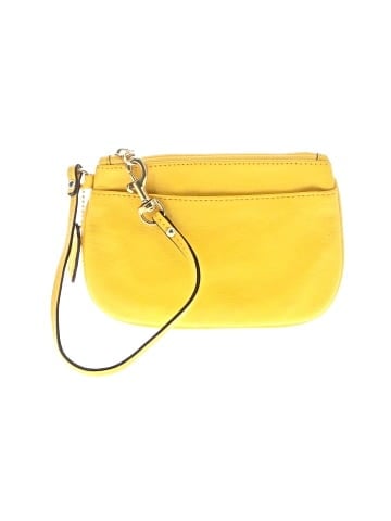 Coach Factory Leather Wristlet (view 1)