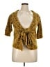 Moth 100% Wool Yellow Wool Cardigan Size XL - photo 1