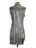 Superdown 100% Polyester Metallic Silver Cocktail Dress Size S - photo 2