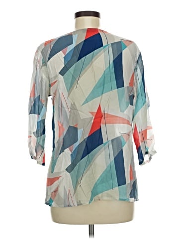 AP.NY 3/4 Sleeve Silk Top (view 2)