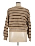 Cider 100% Acrylic Stripes Tan Pullover Sweater Size 1XL - photo 2