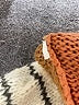 Madewell Color Block Orange Pullover Sweater Size S - photo 8
