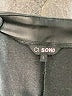 Ci Sono 100% Polyurethane Metallic Black Skort Size L - photo 3