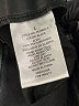 Ci Sono 100% Polyurethane Metallic Black Skort Size L - photo 4