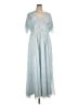 Mac Duggal 100% Polyester Blue Cocktail Dress Size 16 - photo 1