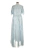 Mac Duggal 100% Polyester Blue Cocktail Dress Size 16 - photo 2