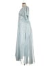 Mac Duggal 100% Polyester Blue Cocktail Dress Size 16 - photo 5