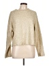 Bella Dahl Metallic Gold Pullover Sweater Size L - photo 1