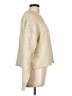 Bella Dahl Metallic Gold Pullover Sweater Size L - photo 4