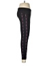Bebe Sport Solid Stripes Black Active Pants Size M - photo 4