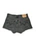 Levi's 100% Cotton Hearts Gray Denim Shorts Size 27 waist - photo 2