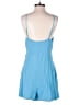 Lush Solid Blue Casual Dress Size M - photo 2