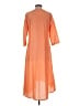 Utsa Orange Casual Dress Size S - photo 2