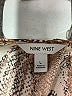 Nine West 100% Polyester Snake Print Brown Long Sleeve Blouse Size L - photo 7