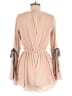 PPLA Clothing 100% Polyester Solid Tan Romper Size M - photo 2