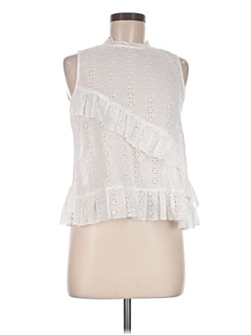 Zara Basic Sleeveless Blouse (view 1)