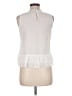 Zara Basic White Sleeveless Blouse Size M - photo 2
