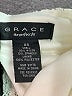 Grace 100% Polyester Ivory 3/4 Sleeve Top Size XS - photo 7