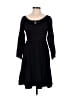 Matilda Jane Solid Black Casual Dress Size M - photo 1
