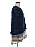 Cato Blue 3/4 Sleeve Top Size M - photo 4