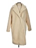 Express 100% Polyester Solid Tan Ivory Coat Size S - photo 1