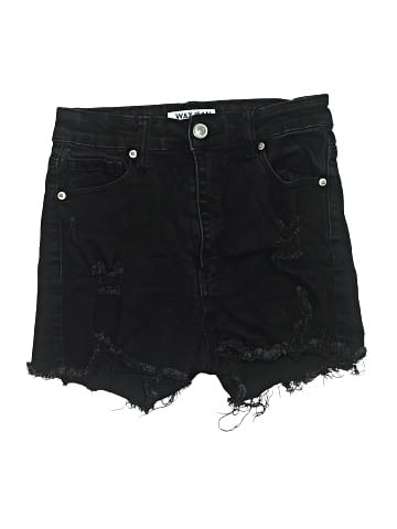 Wax Jean Denim Shorts (view 1)