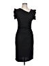 Miusol Solid Black Cocktail Dress Size L - photo 1