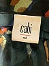 CAbi 100% Polyester Print Black Short Sleeve Blouse Size M - photo 7