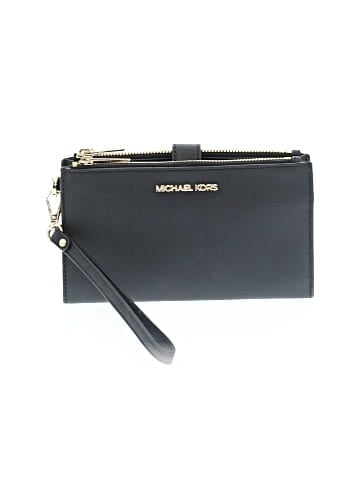 MICHAEL Michael Kors Leather Wristlet (view 1)