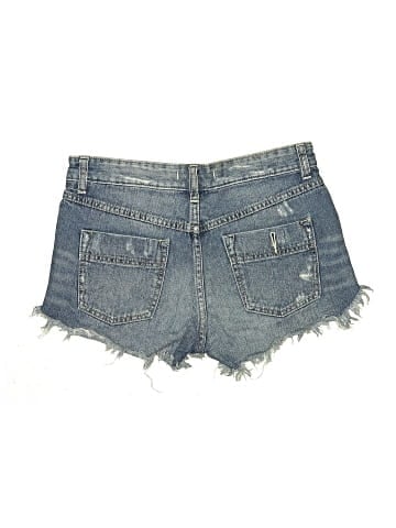 Free People Denim Shorts (view 2)