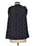 Staccato 100% Polyester Black Sleeveless Blouse Size M - photo 2