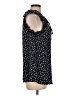 Staccato 100% Polyester Black Sleeveless Blouse Size M - photo 4