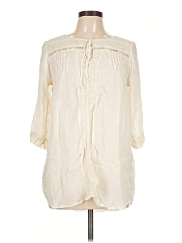 Johnny Was 3/4 Sleeve Button-Down Shirt (view 1)