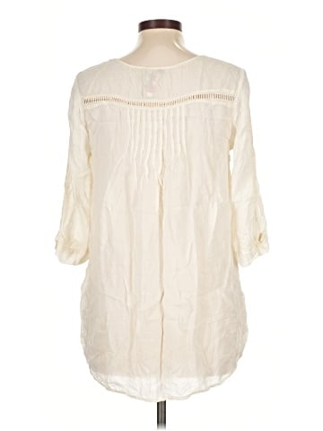 Johnny Was 3/4 Sleeve Button-Down Shirt (view 2)