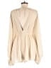 Nasty Gal Inc. 100% Polyester Ivory Romper Size S - photo 2