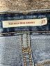 Levi's Stripes Blue Jeans Size 27 waist - photo 7